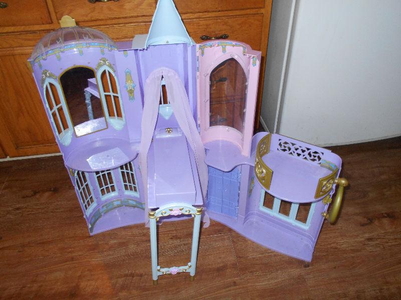 barbie castle doll house