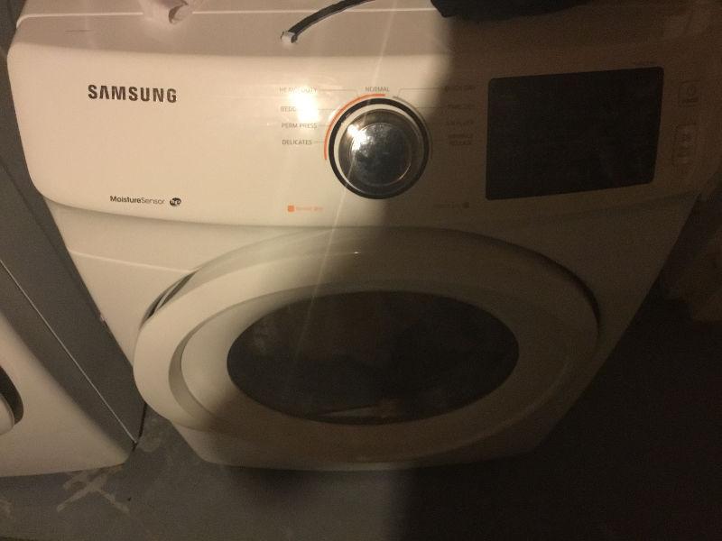 Almost new Samsung washer and dryer