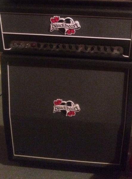 Blackheart amp and 412 cabinet combo