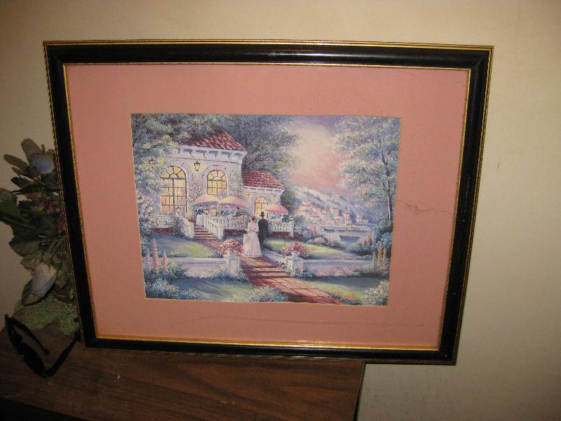 Framed & Matted signed Print by: B. Torkland