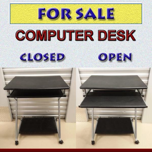 PORTABLE COMPUTER DESK - REASONABLY PRICED TO SELL