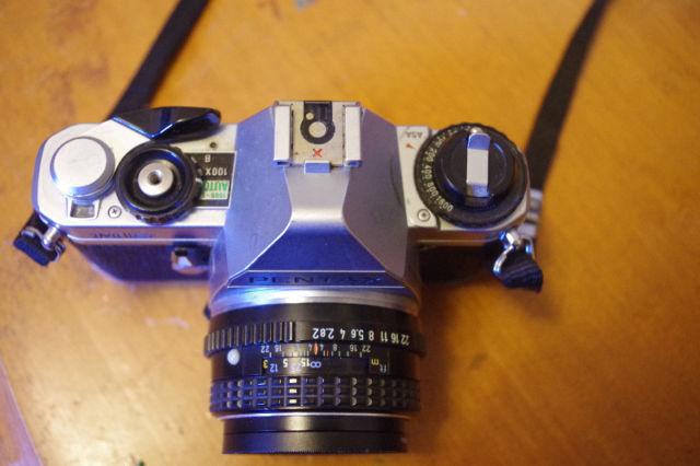 Pentax MG 35mm SLR Camera Body with 50mm f2 lens