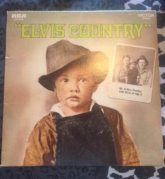 **ELVIS RECORD-ELVIS COUNTRY FOR SALE**