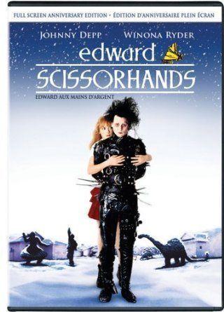 Edward Scissorhands-New and Sealed dvd-Full screen anniversary