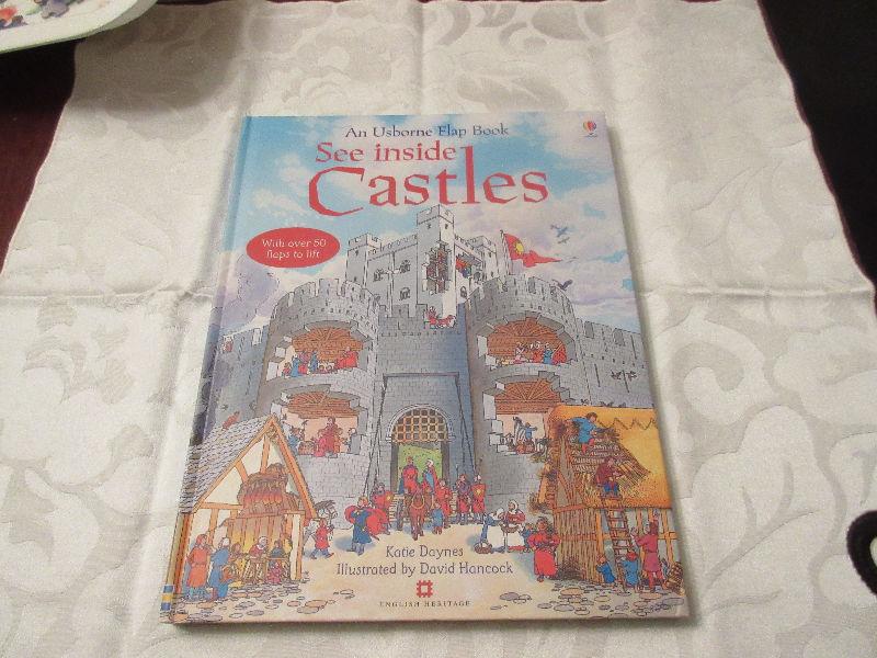Usborne Flap Book - See inside Castles. Ages 4+