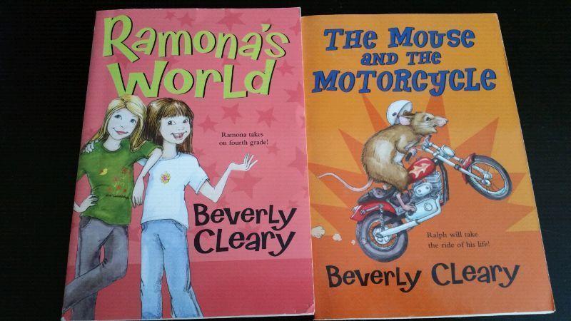 Beverly Cleary , Nancy Drew and Robert munsch books