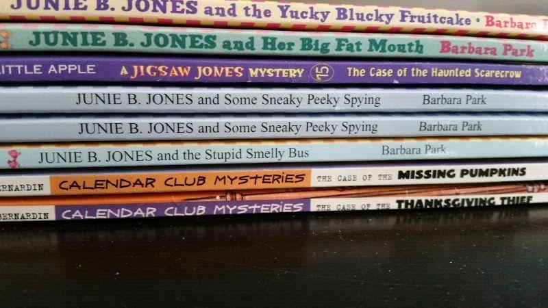 Junie b Jones and calendar club books-8