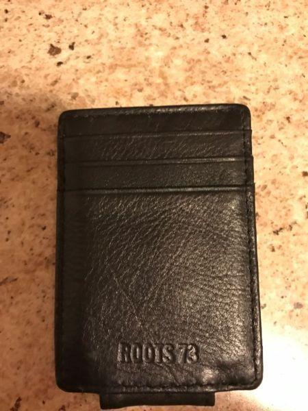 Men's Roots Card Wallet