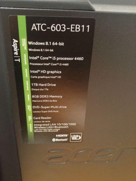 Acer Aspire Core™ i5-4460 3.2GHz
