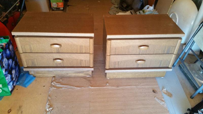 Set of 2 night stands delivery included