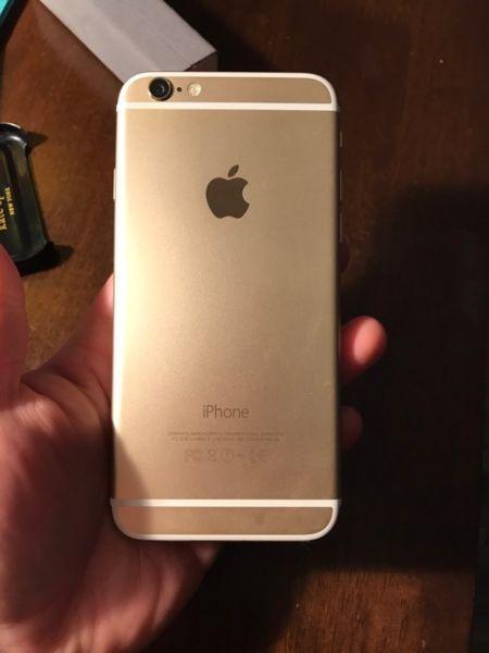 Gold iPhone 6 16gb unlocked