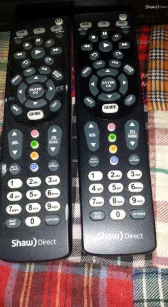Shaw receivers and remotes
