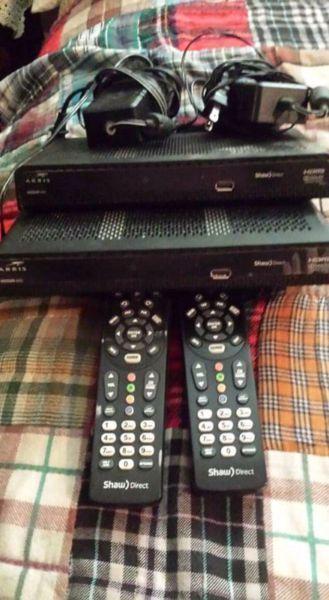 Shaw receivers and remotes