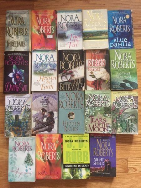 Nora Roberts book collection