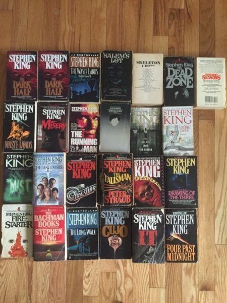 Stephen king book collection