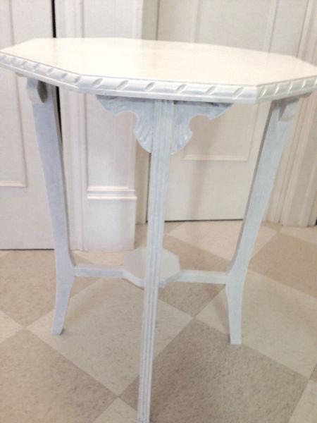 Beautiful Antique Solid Wood Side Table, great as bedside table