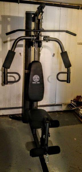 Home Gym. Gold's Gym XRS 50