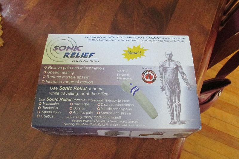 Sonic Relief Portable Pain Therapy