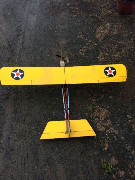 Gas powered RC plane