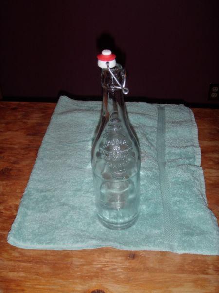 750ml clear/green resealable (swing top), Wine/Beer Bottles