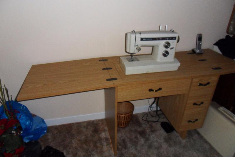 Kenmore Sewing Machine and sewing cabinet/table