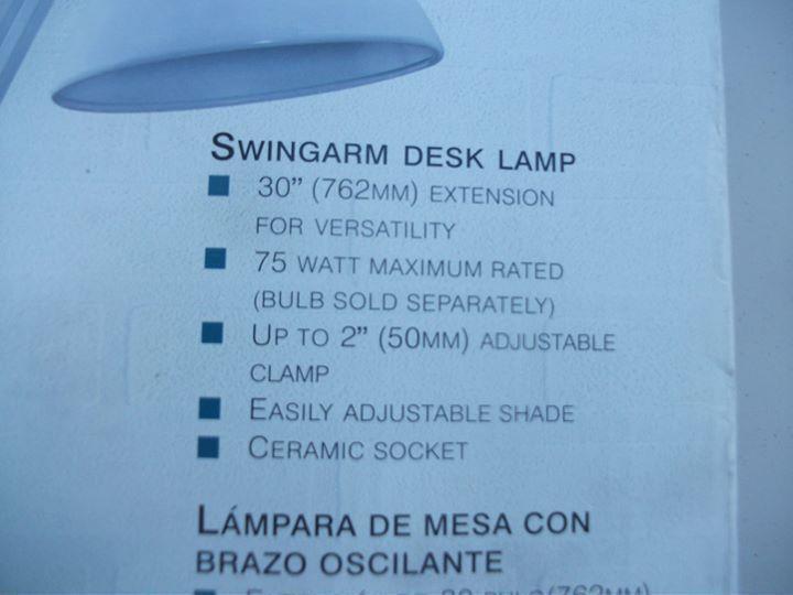 Brand New Desk Lamp Never out of box