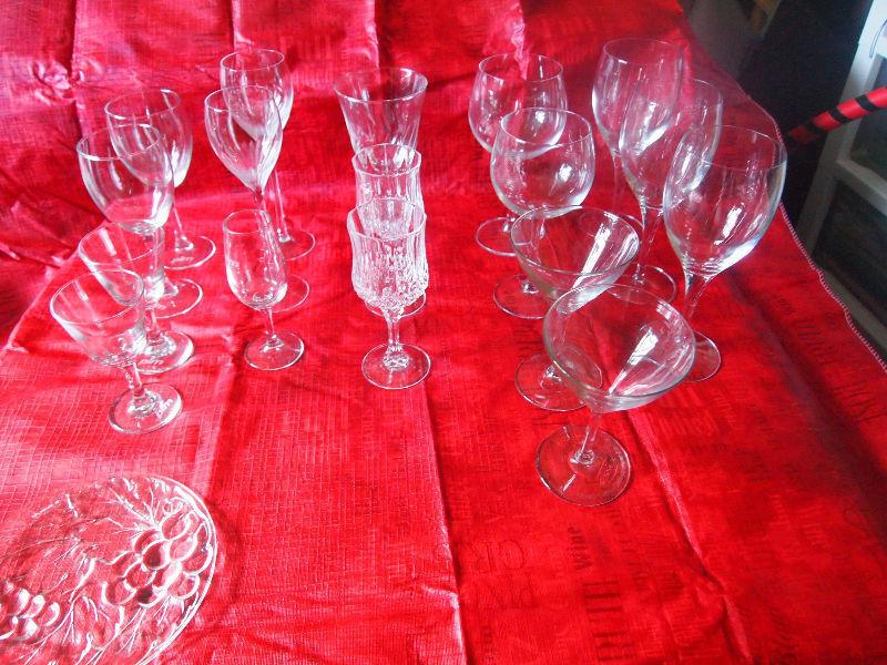 Various Wine Glasses