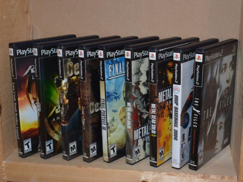 PlayStation 2 games (assorted)