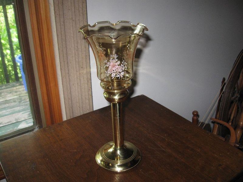 VINTAGE CANDLE LAMP - ENGLAND - REDUCED!!!!