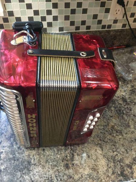 Hohner 2 row accordion