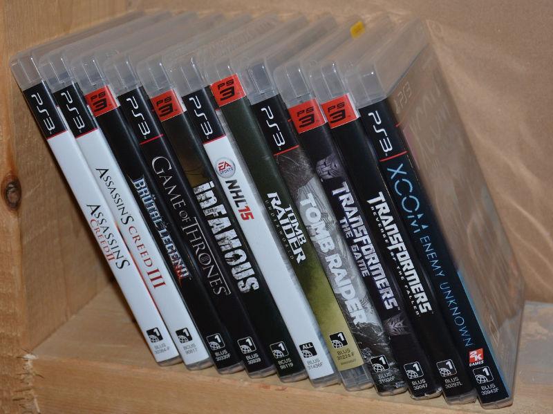 PS3 games (assorted)