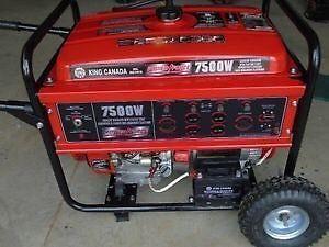 7500 watt King Generator