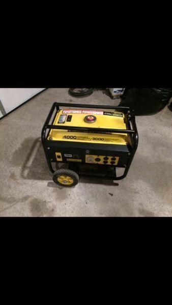 Champion 4000 watt generator