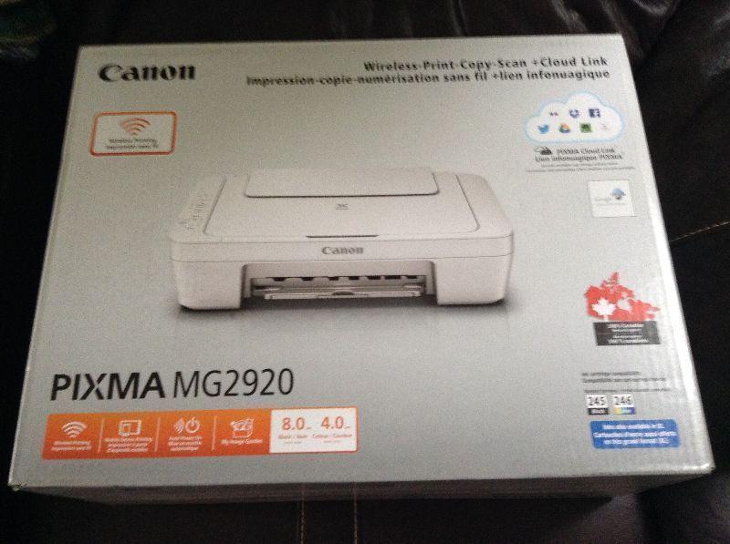 Brand New In Box Pixma Canon All-In-One W/Cloud Etc