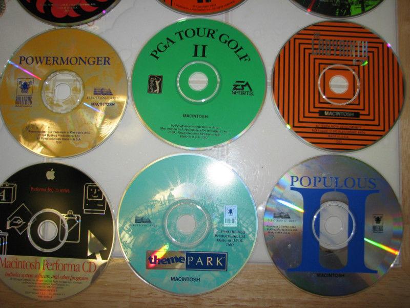 18 Software CD's for Mac