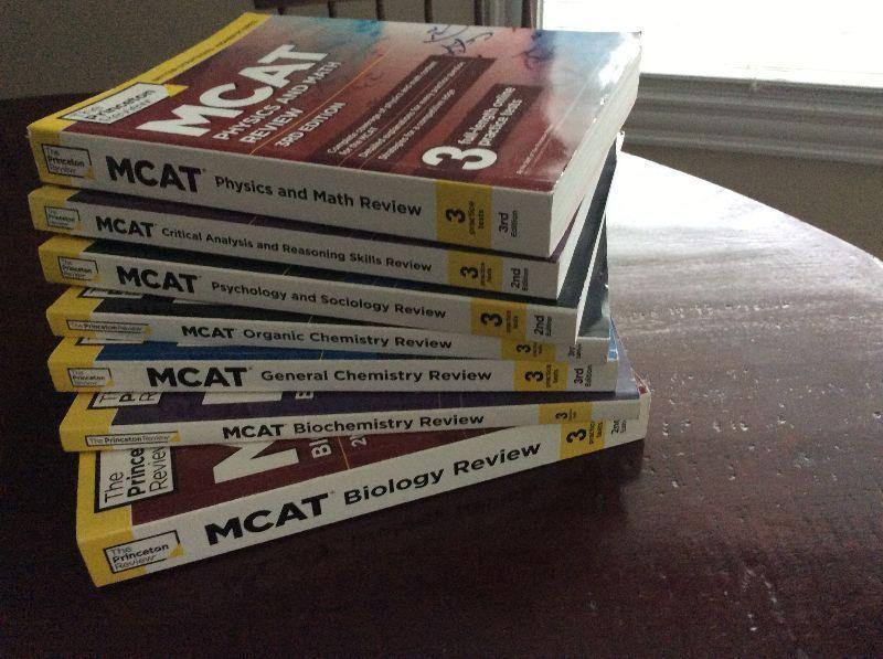 Set of 11 books to Prepare for MCATs