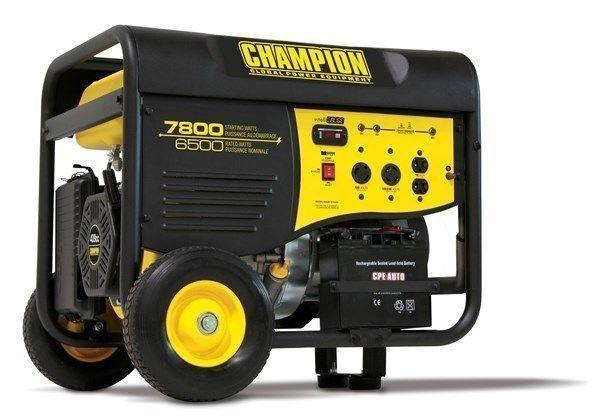 7800 watt Champion Generator