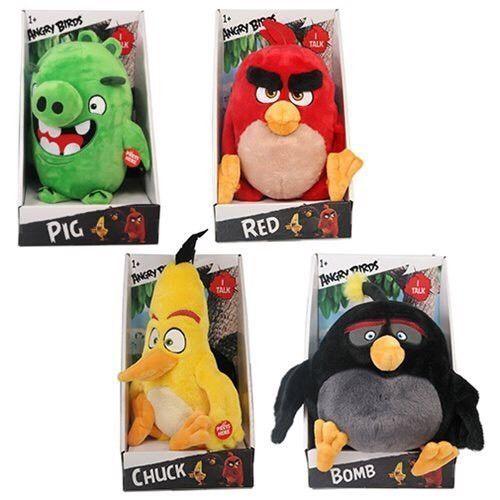 Angry Birds talking plush toys