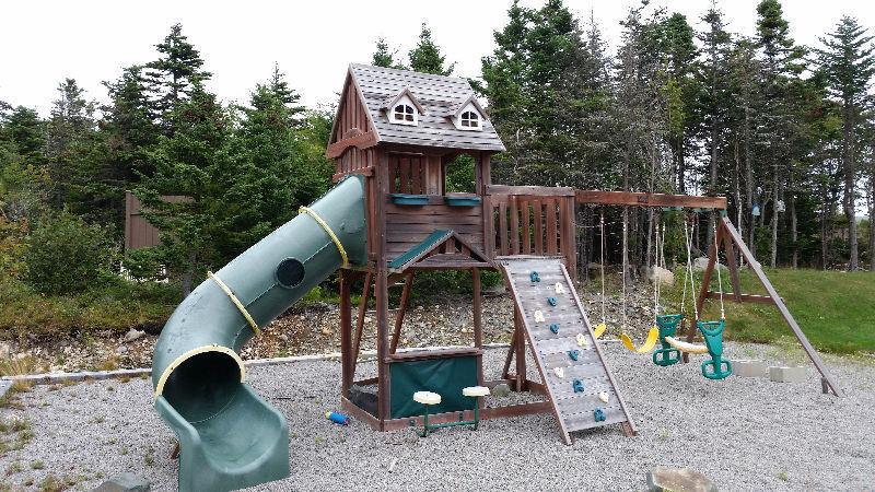 Large Backyard Kids Playset