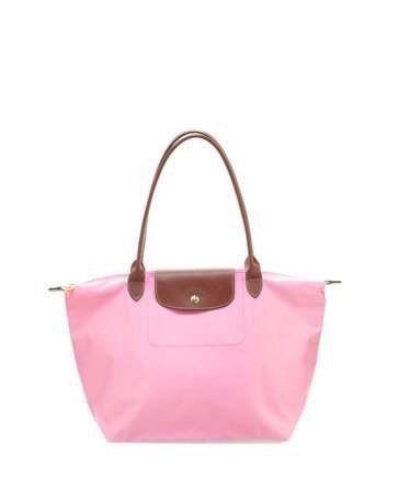 Pink Longchamp Le Pliage - Size: Medium