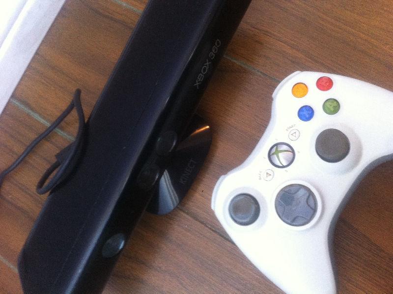 wireless xbox 360 controller, and kinect for xbox 360! $15!'