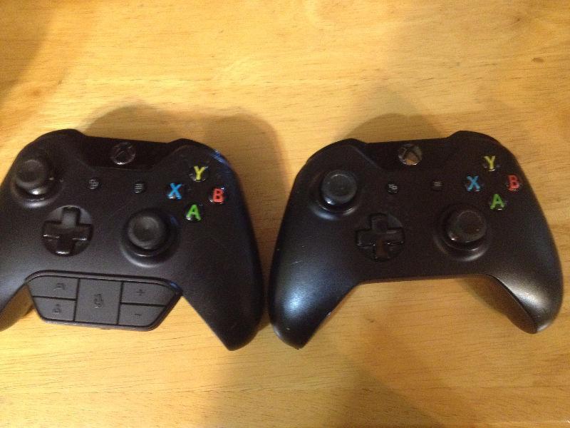 Xbox one two controlers,kinect,games trade for ps4 for or sale
