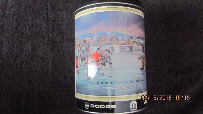 Collectible Dodge/Chrysler Tin with Puzzle