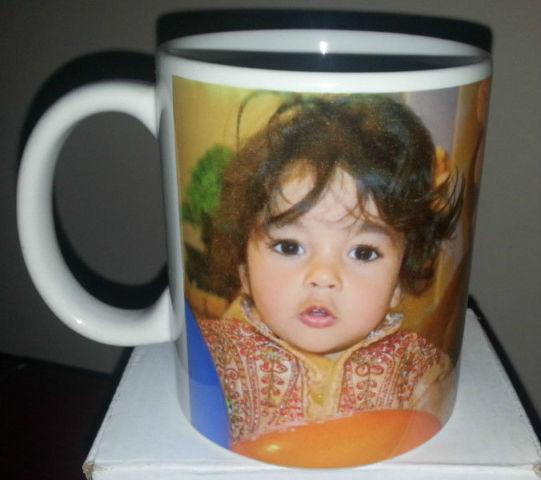 Personalized Pictures and Logos on Ceramic Mugs & Tshirts