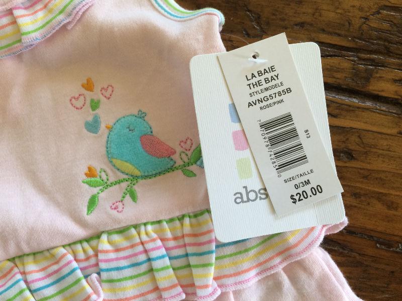 NEW Summer Romper 0-3 mos