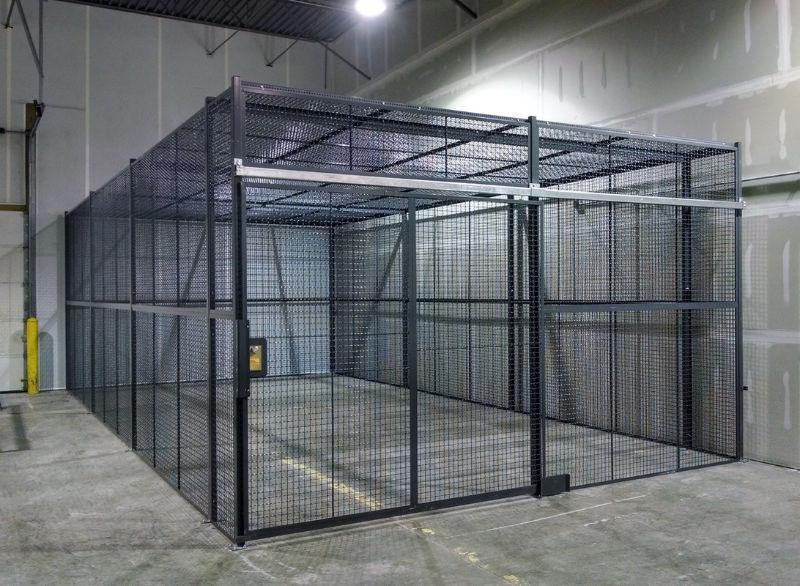 WELDED WIRE MESH INDUSTRIAL PARTITIONS | ALL SHAPES & SIZES
