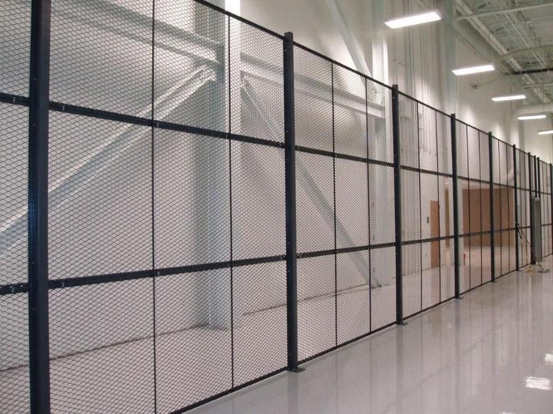 WELDED WIRE MESH INDUSTRIAL PARTITIONS | ALL SHAPES & SIZES