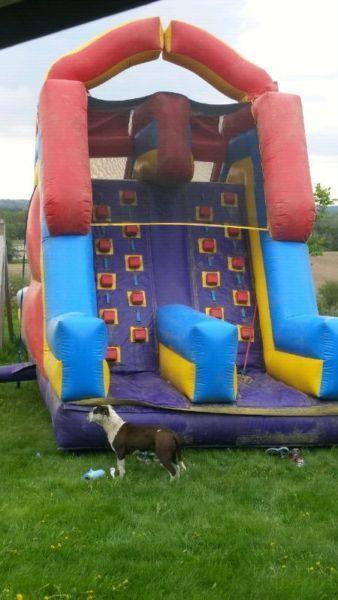 For sale!! Xtra Large Double Slide Inflatable Jumping Castle