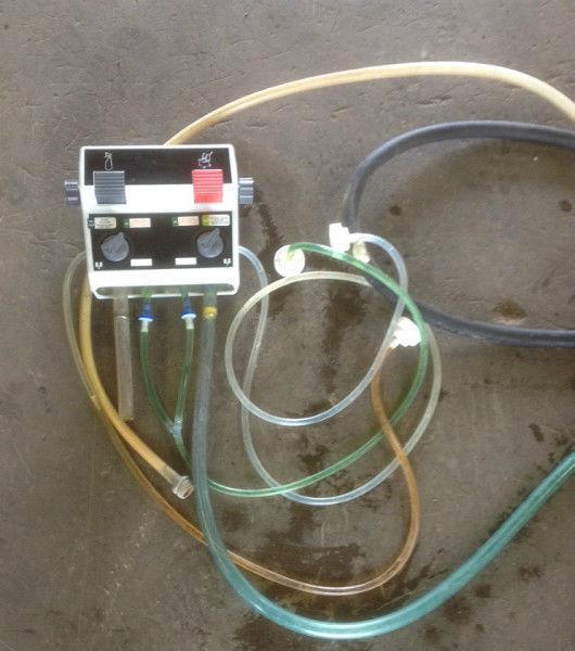 Used Chemical Dispensing System with extra hoses