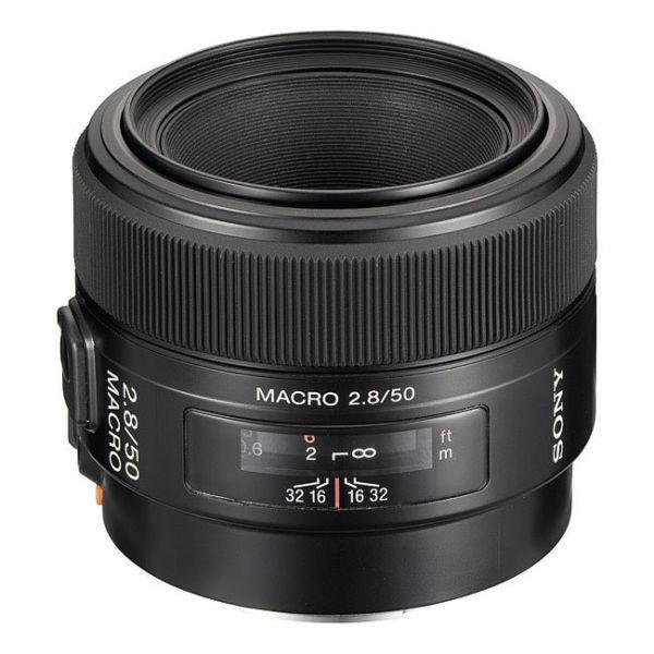 Sony 50mm f/2.8 Macro Prime Lens with UV filter